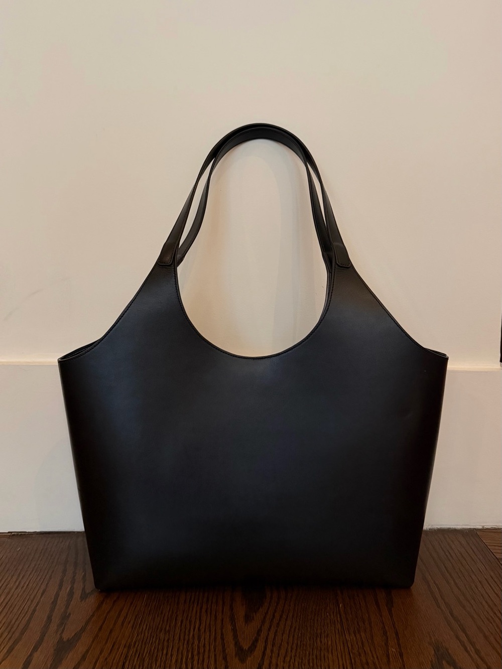 Aesther Ekme Smooth Black Cabas Tote